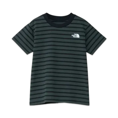 The North Face Kids Toddler Short Sleeve Field Striped Tee "Alpine"
