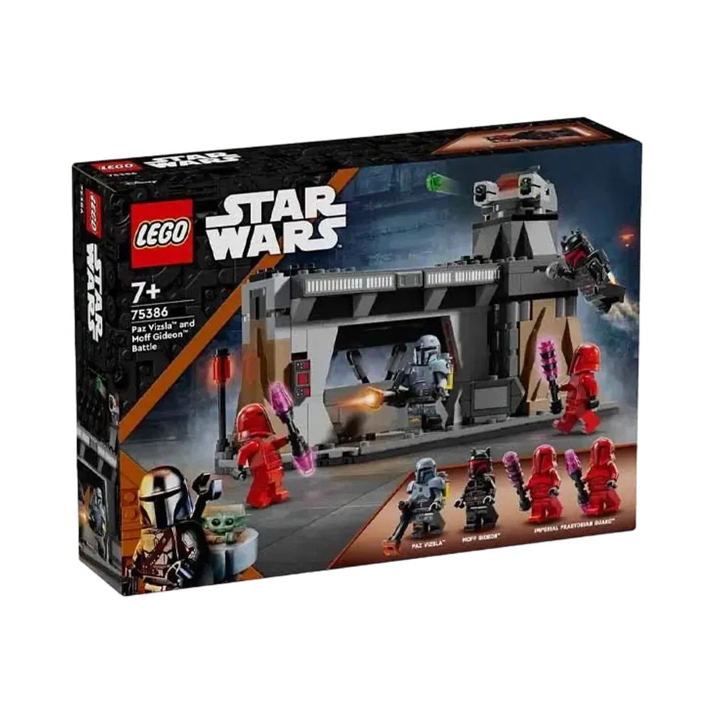 LEGO STAR WARS "Paz Vizsla and Moff Gideon Battle" [75386]