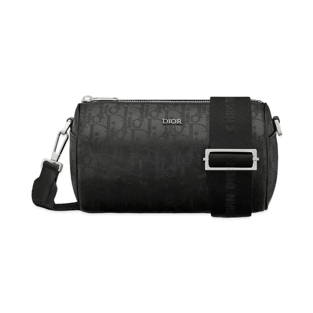 Dior Roller Messenger Bag Dior Oblique Galaxy Leather "Black"