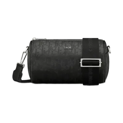 Dior Roller Messenger Bag Dior Oblique Galaxy Leather "Black"