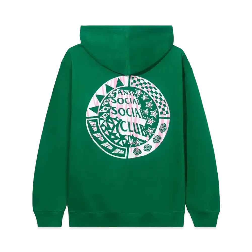 ANTI SOCIAL SOCIAL CLUB SS22 Level 8 Hoodie "Green"