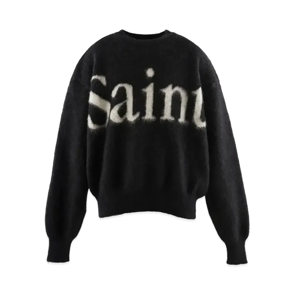 SAINT Mxxxxxx Crew Neck Knit Saint "Black"