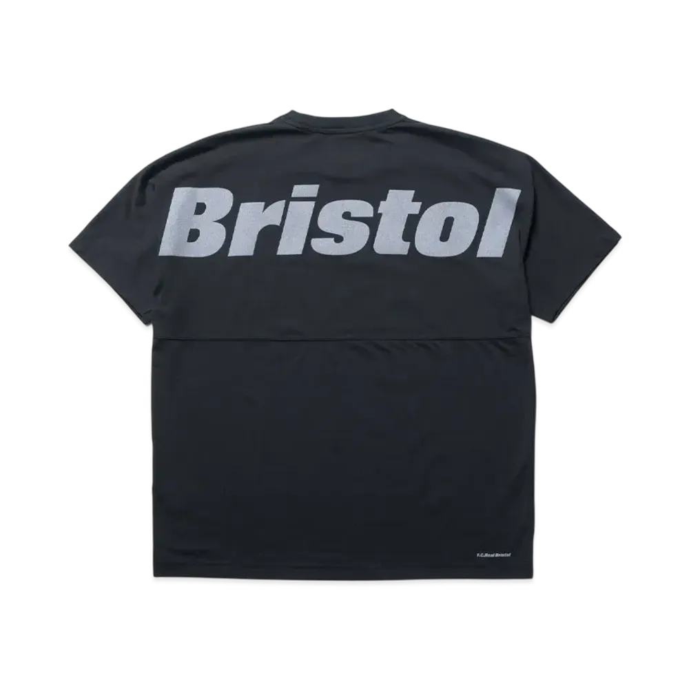 F.C.Real Bristol Big Logo S/S Baggy Tee "Black"