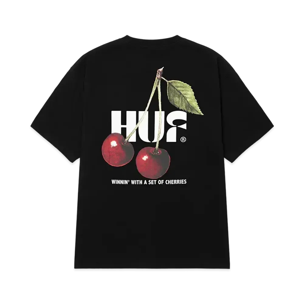 HUF Set Of Cherries Tee "Black"