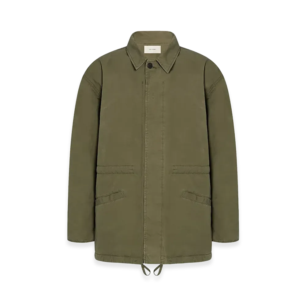 The Row Maxence Cotton Jacket "Military Green"