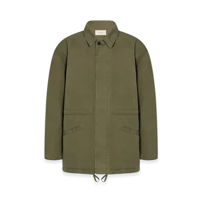 The Row Maxence Cotton Jacket "Military Green"