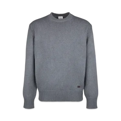 TOD'S Cashmere Blend Round-neck Pullover "Gray"