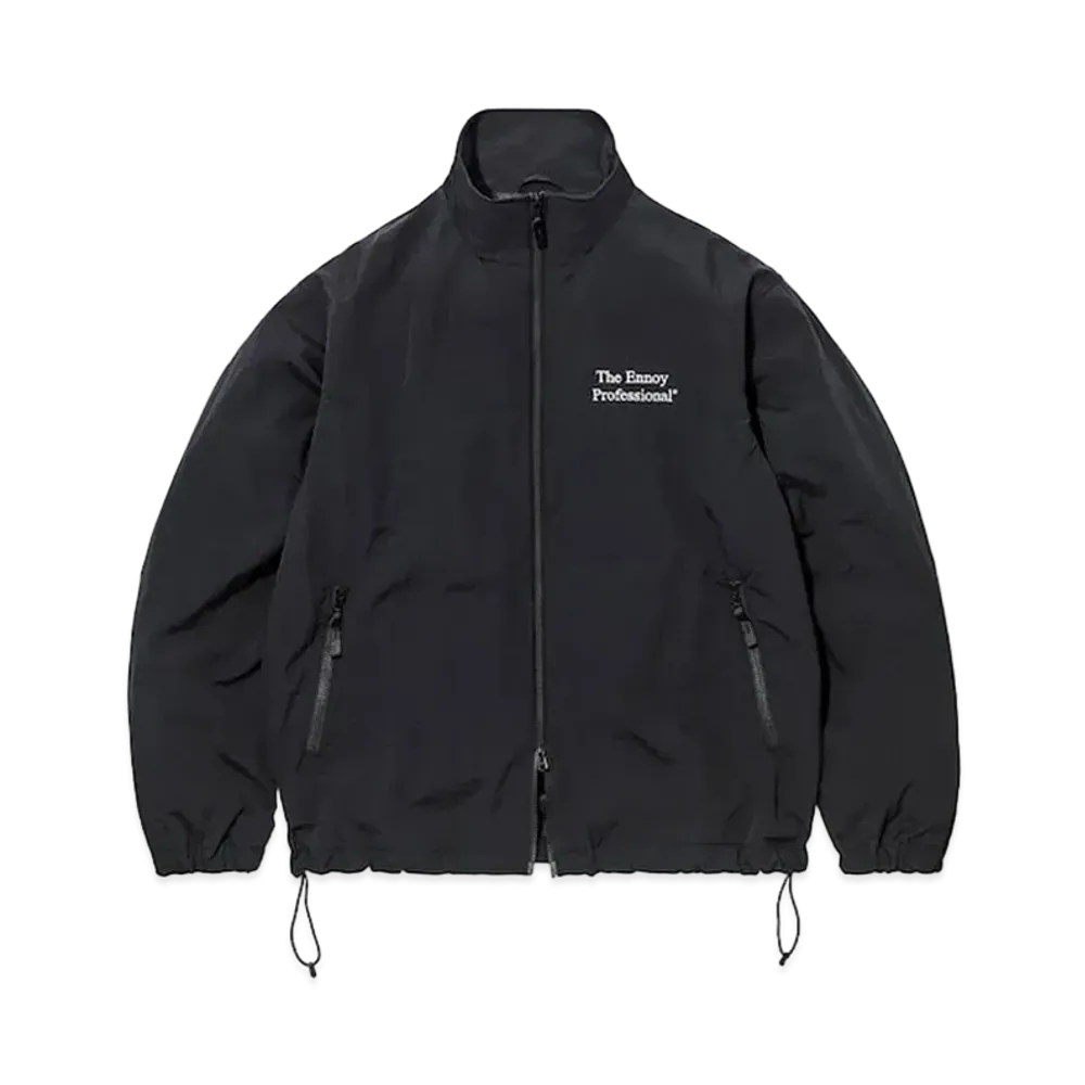 ENNOY Stylistshibutsu Nylon Track Suit Jacket "Black"