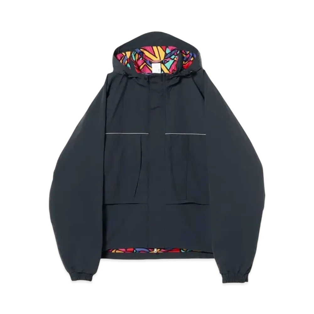 BEAMS x Unslacks x Shinknownsuke Fleece Lined Nylon Jacket "Navy"