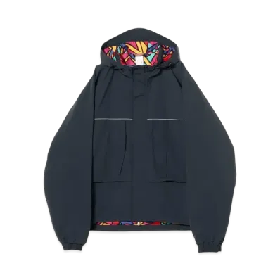 BEAMS x Unslacks x Shinknownsuke Fleece Lined Nylon Jacket "Navy"