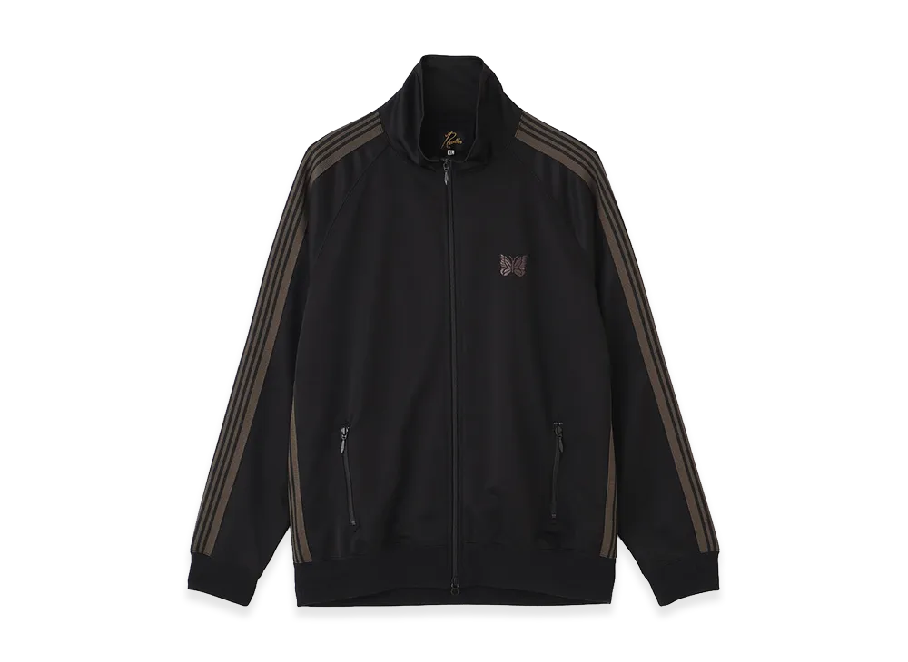 NEEDLES x B'2nd Track Jacket - Poly Smooth "Black"