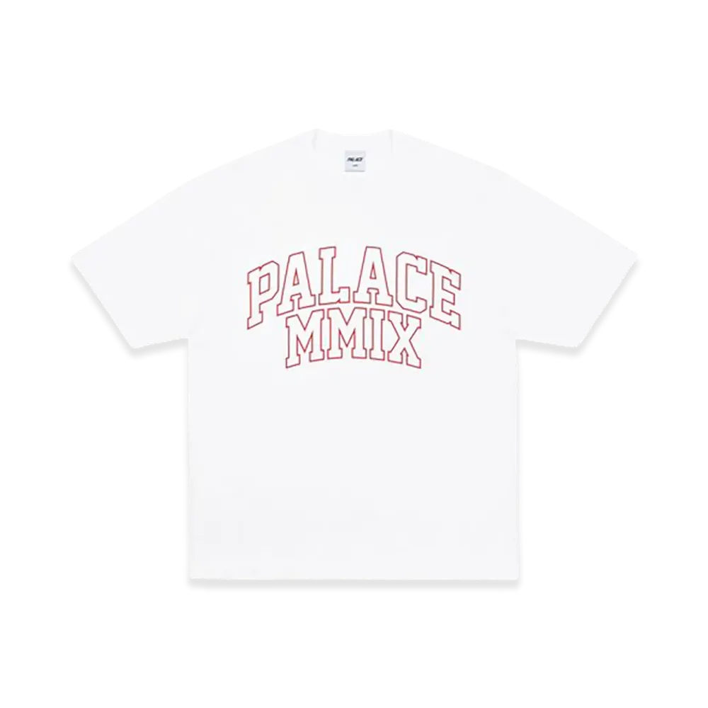 PALACE Mmix Heavy Slub T-Shirt "White"
