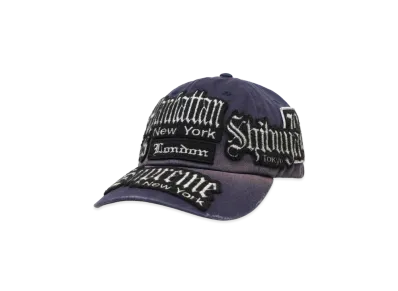 Supreme City Patches 6-Panel "Navy"