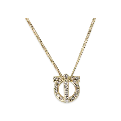 Salatore Salvatore Ferragamo Necklace Women Gancini "Gold"