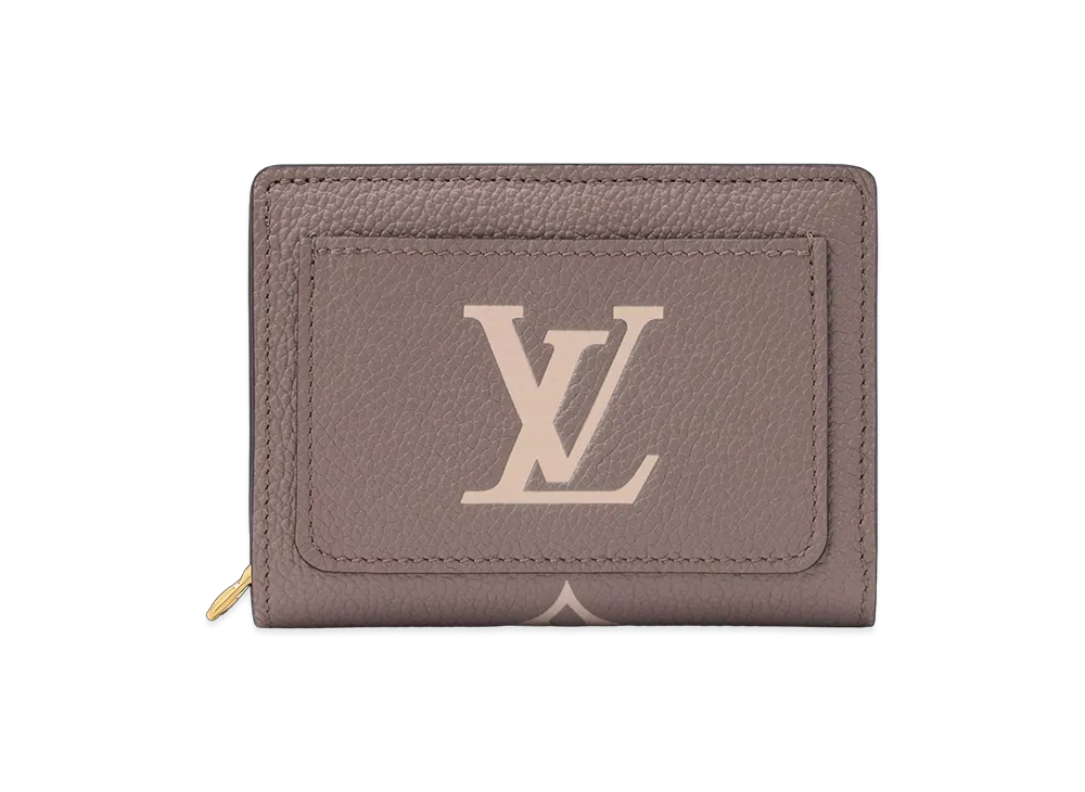 Louis Vuitton Portefeuille Claire Monogram Empreinte Tourterelle "Cream"