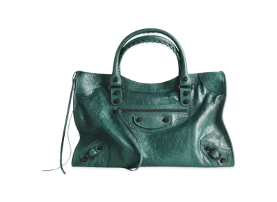BALENCIAGA Le City Bag Medium "Dark Emerald"