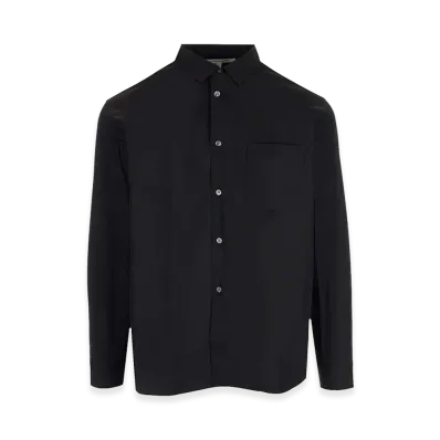 COMME des GARCONS SHIRT Cotton Poplin Shirt "Black"
