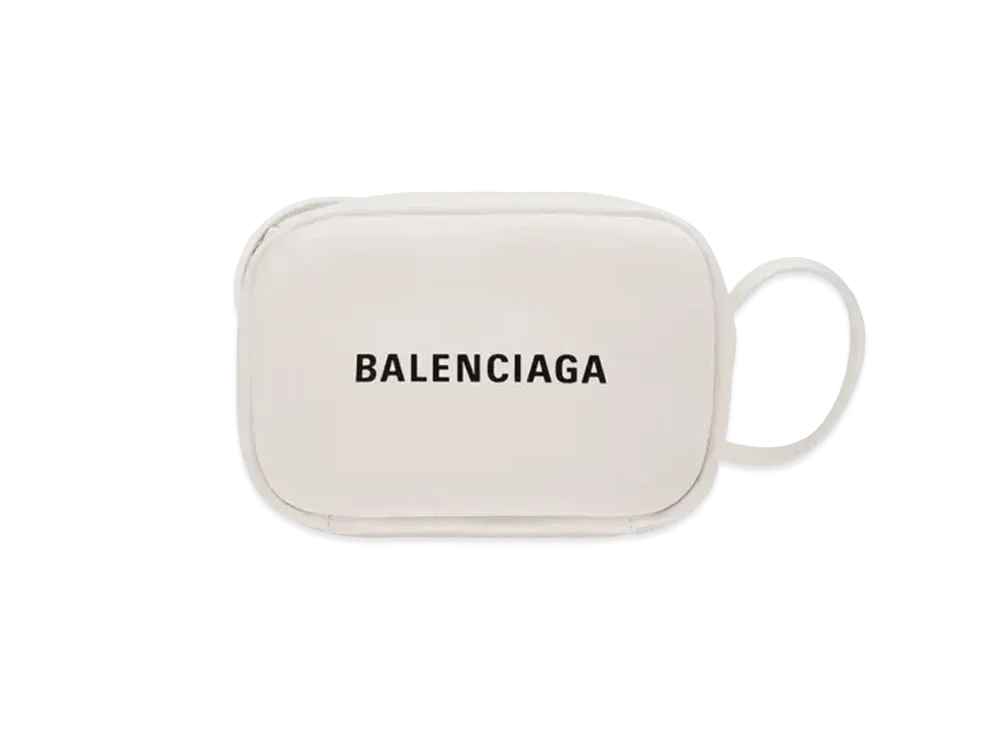 BALENCIAGA Everyday Camera Bag Leather "White"