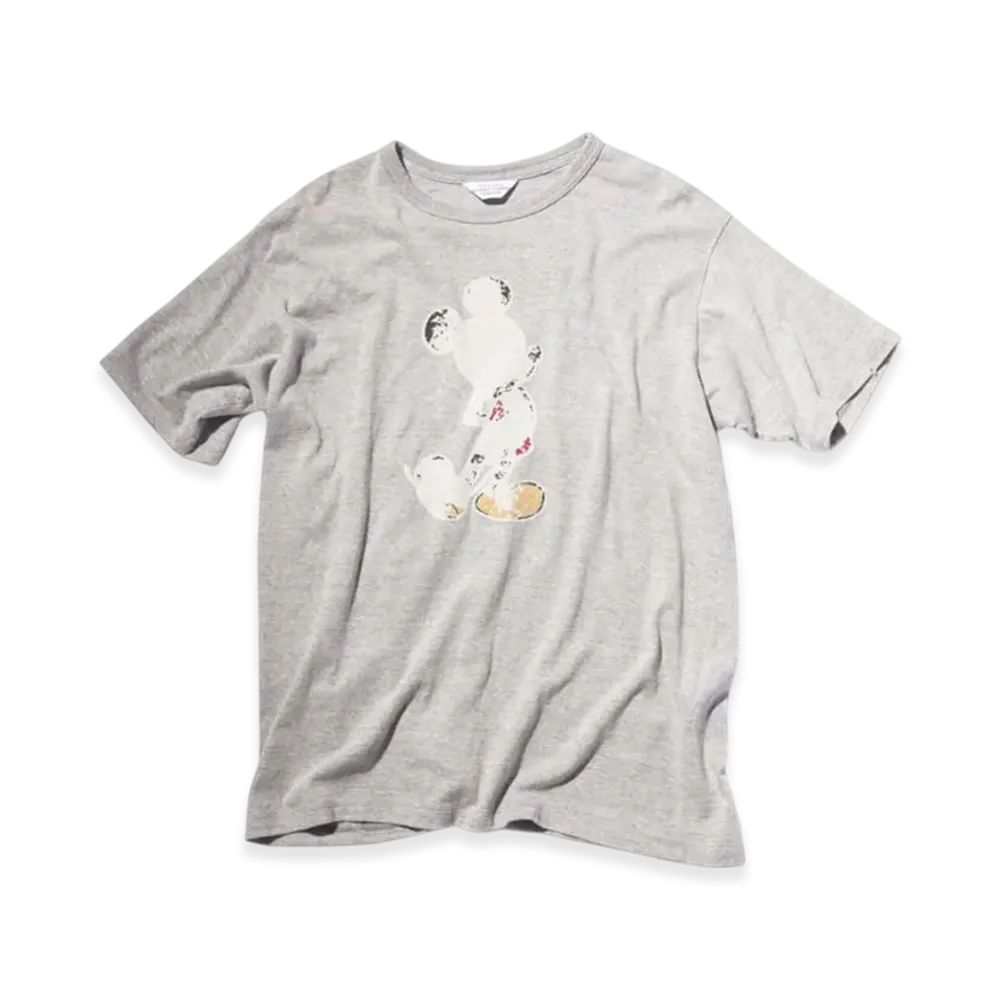 Weber x Unused Mickey Mouse Design Tee "Gray"