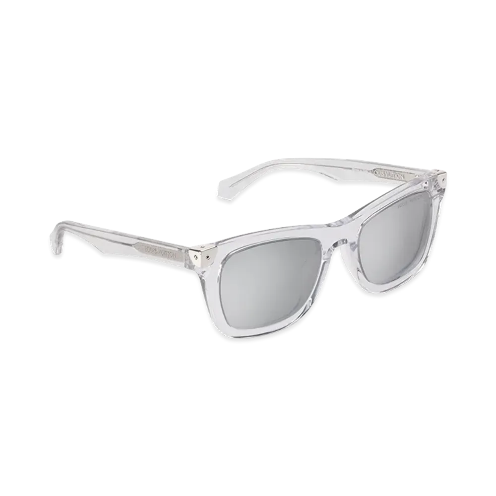 Louis Vuitton Sunglasses LV Heritage Square "Crystal"
