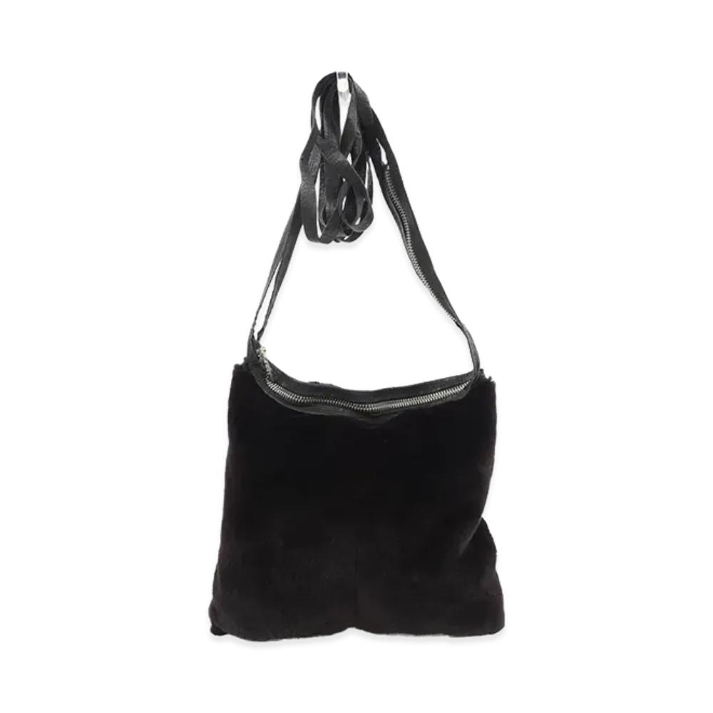 Chrome Hearts RICK OWENS Mink Fur Bag "Black"