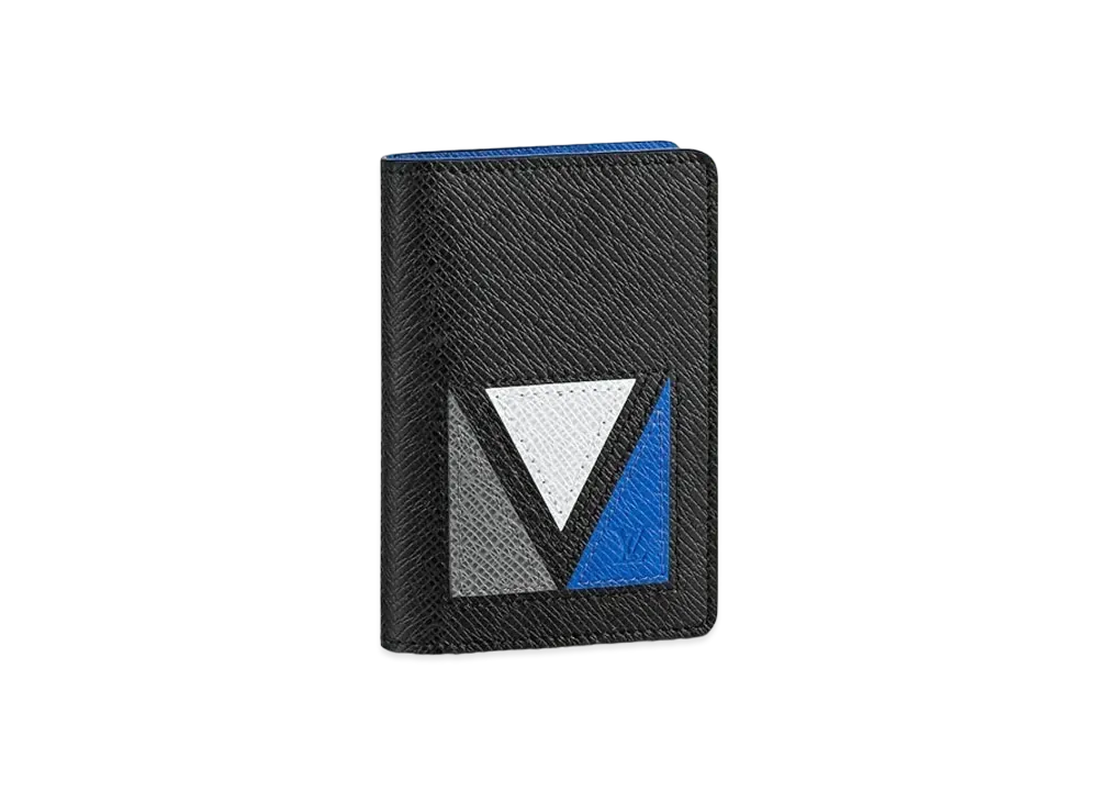 Louis Vuitton Pocket Organizer Taiga "Noir"