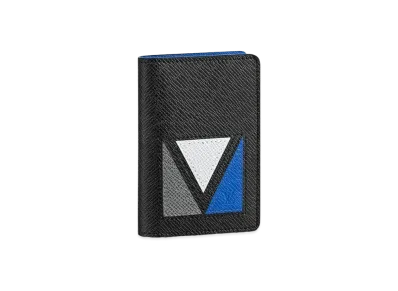 Louis Vuitton Pocket Organizer Taiga "Noir"