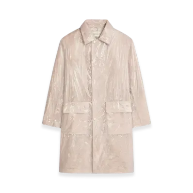 DRIES VAN NOTEN Loose Fit Mac "Transparent"