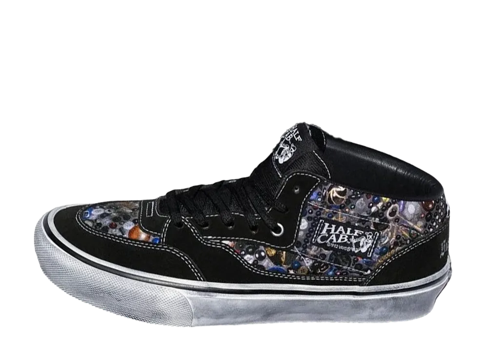 Supreme × Mike Kelley × Vans Half Cab "Black" (26SS Week8)