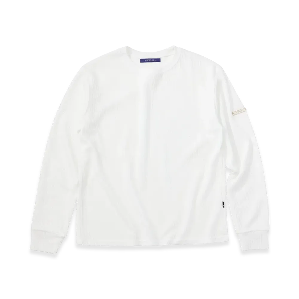 FEELS. Thermal Shirt "White"