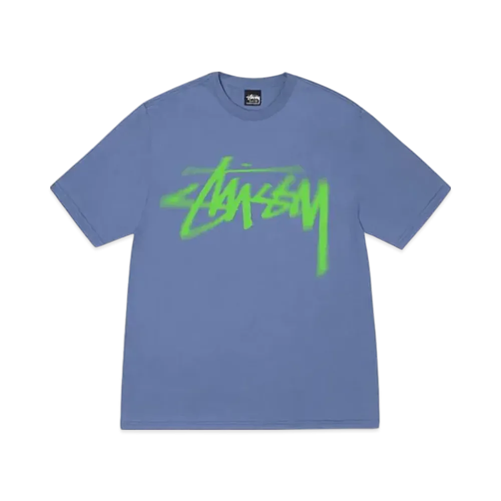 Stussy Dizzy Stock Tee "Storm Blue"