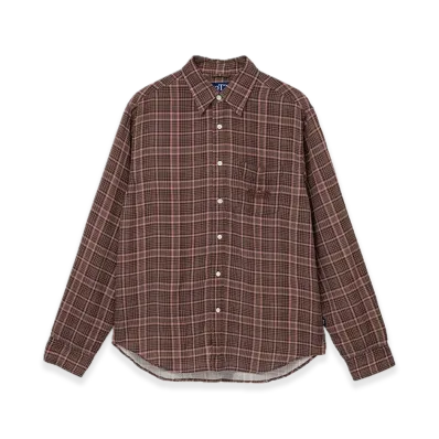 BoTT Classic Printed Shirt "Light Brown"