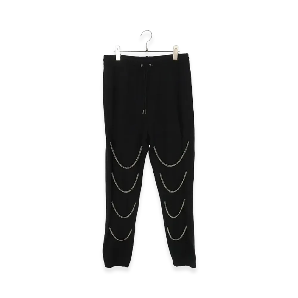 CELINE Chain Jogger Sweat Long Pants "Black"