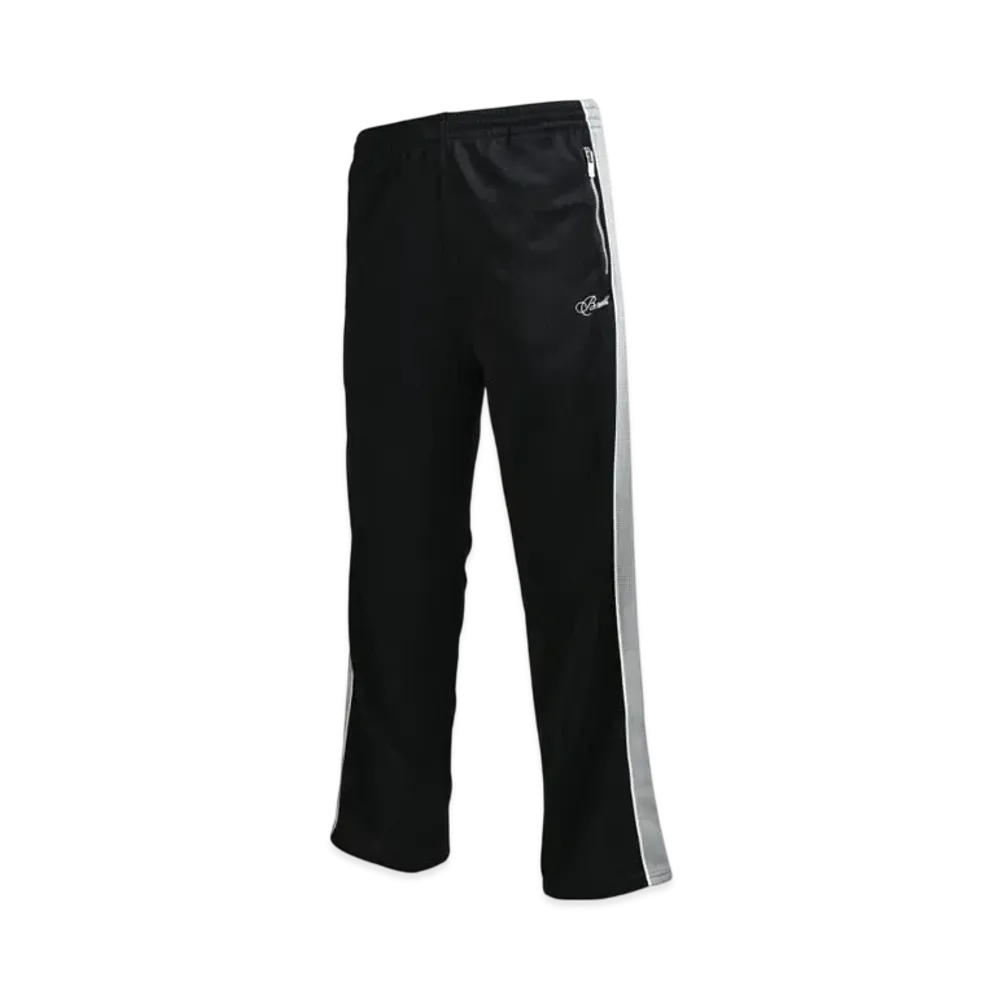 BREATH Script Logo Line Track Pants "Black"