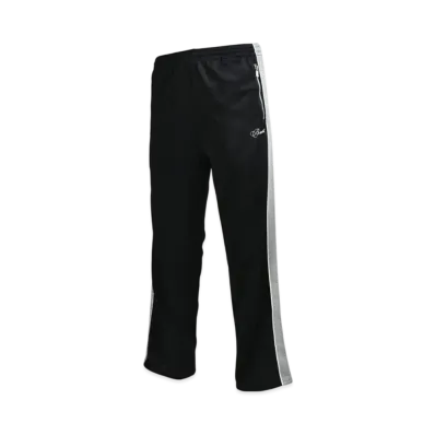 BREATH Script Logo Line Track Pants "Black"