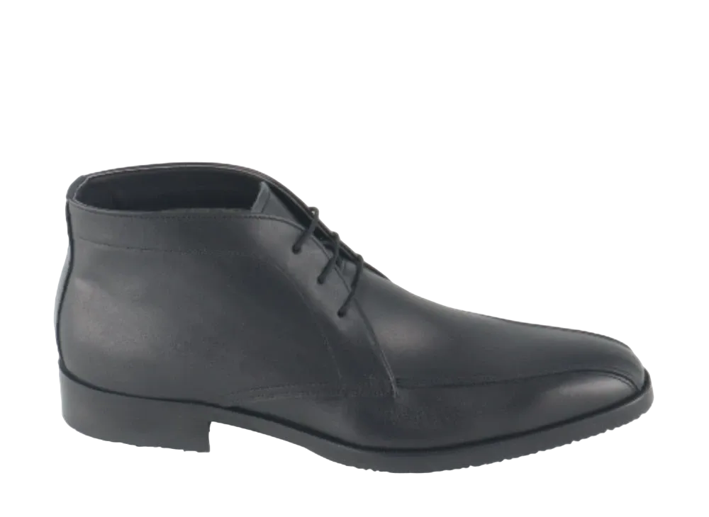 REGAL Chukka Boot Calf Leather "Black" 48RRBEP