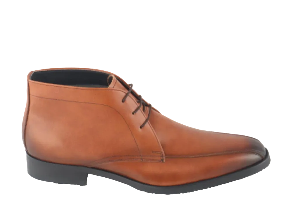 REGAL Chukka Boot Calf Leather "Brown" 48RRBEP
