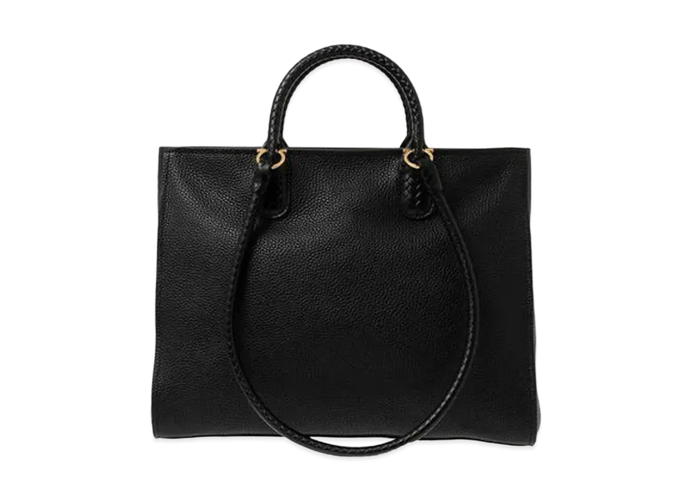 本物 サルヴァトーレ フェラガモ Salvatore Ferragamo ガンチーニ トートバッグ ハンドバッグ レザー ブラック Gancini バッグ 中古 FERRAGAMO（フェラガモ） Salvatore Ferragamo サルヴァトーレ