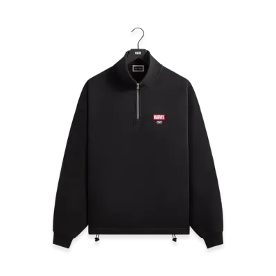 Kith x Marvel Wolverine Nelson Quarter Zip "Black"