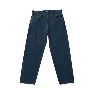 LFYT 5 POCKET WASHED DENIM PANTS BAGGIE FIT "BLUE"