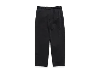 Graphpaper Compact Ponte Wide Tapered Chef Pants "Black"
