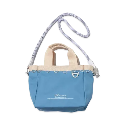 F/CE. W.R Canvas Small Tote "Blue"