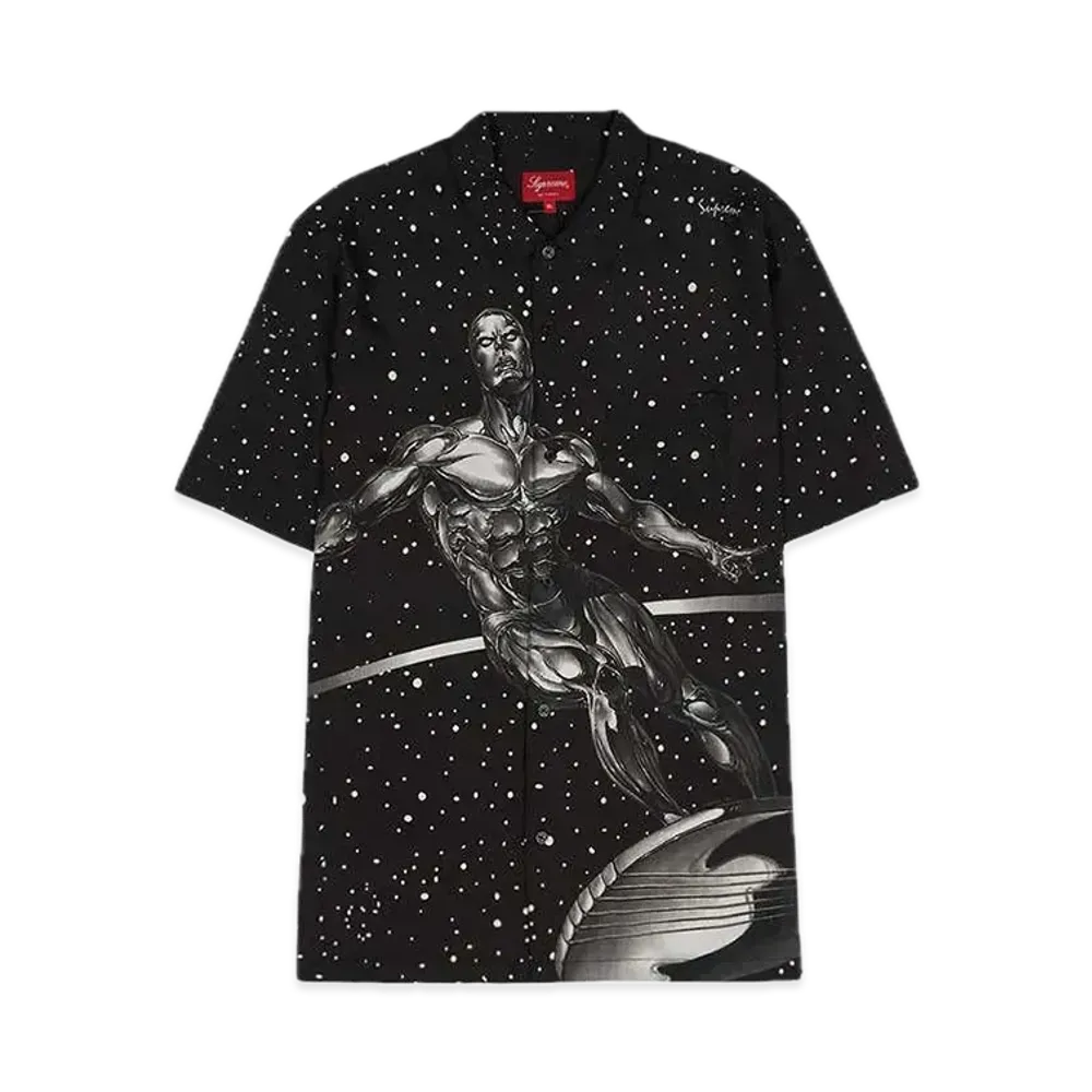 Supreme Silver Surfer S/S Shirt "Black"