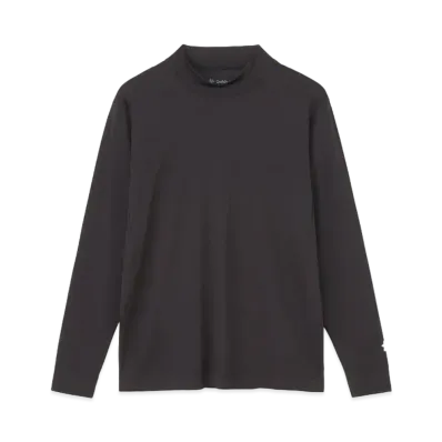 Goldwin Convexity Comfort Mockneck Long Sleeve T-Shirt (Unisex) "Black"