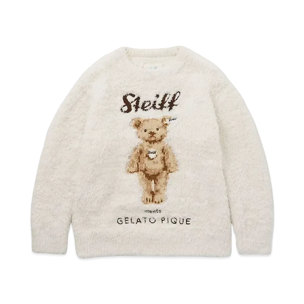 GELATO PIQUE x Steiff Junior Gelato James Jacquard Pullover "Cream"