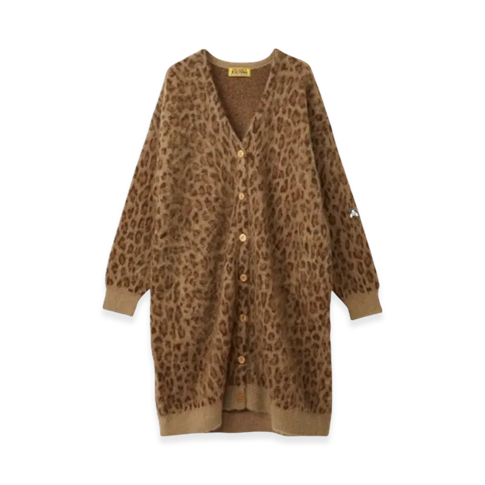 HYSTERIC GLAMOUR Brushed Long Cardigan "Beige"