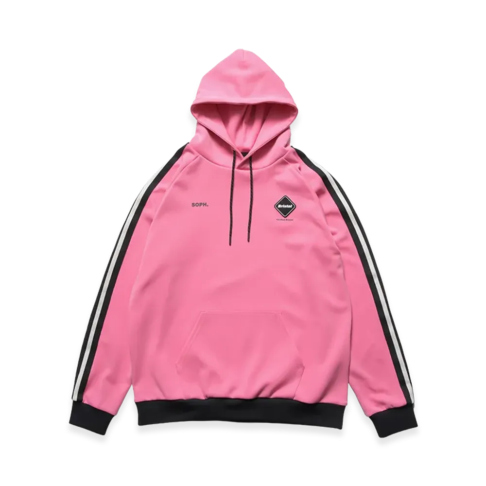 F.C.Real Bristol Training Track Pullover Hoodie "Pink"