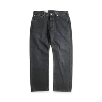 Levi's 501 Original Used Wash "Plank Black"