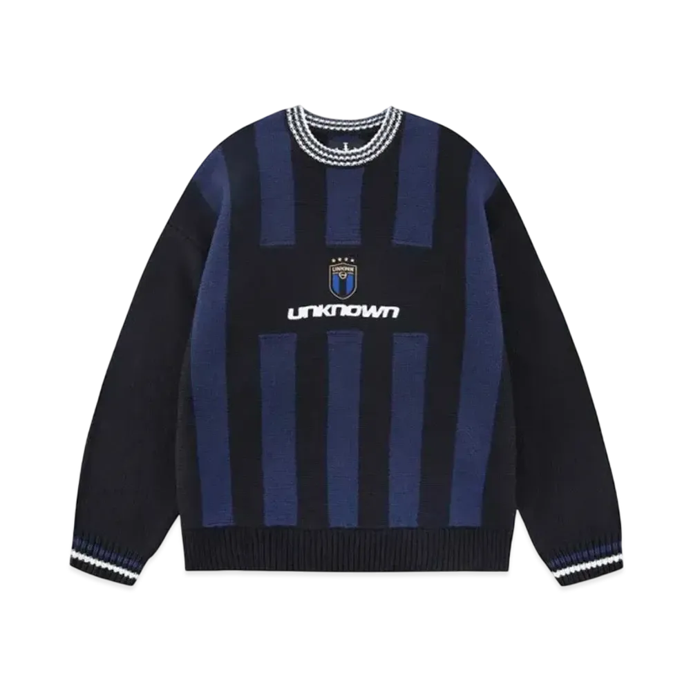 Unknown London Footy Knit "Black"