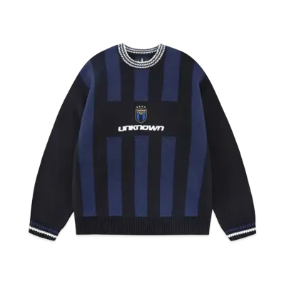 Unknown London Footy Knit "Black"